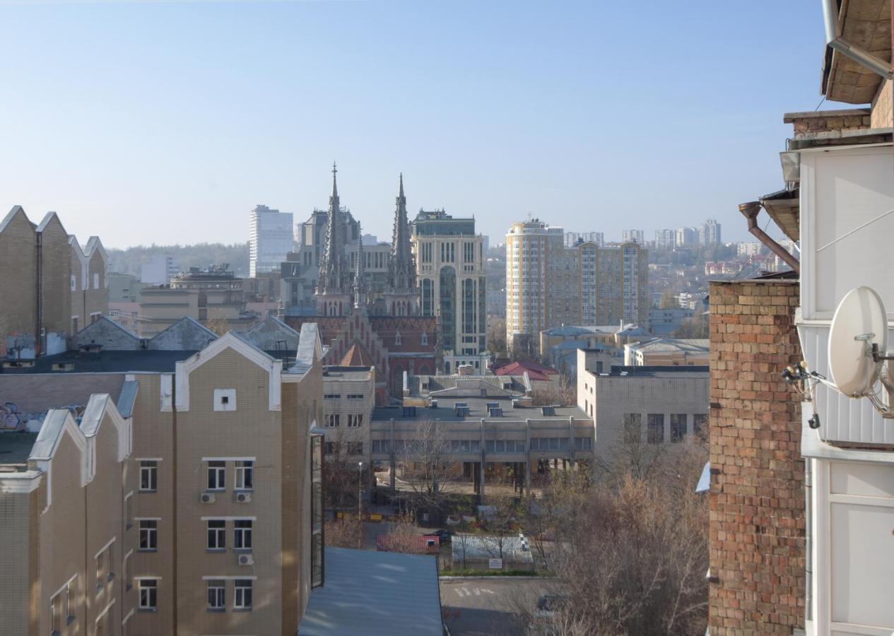 Квартира По Улице Федорова 1 เคียฟ ภายนอก รูปภาพ