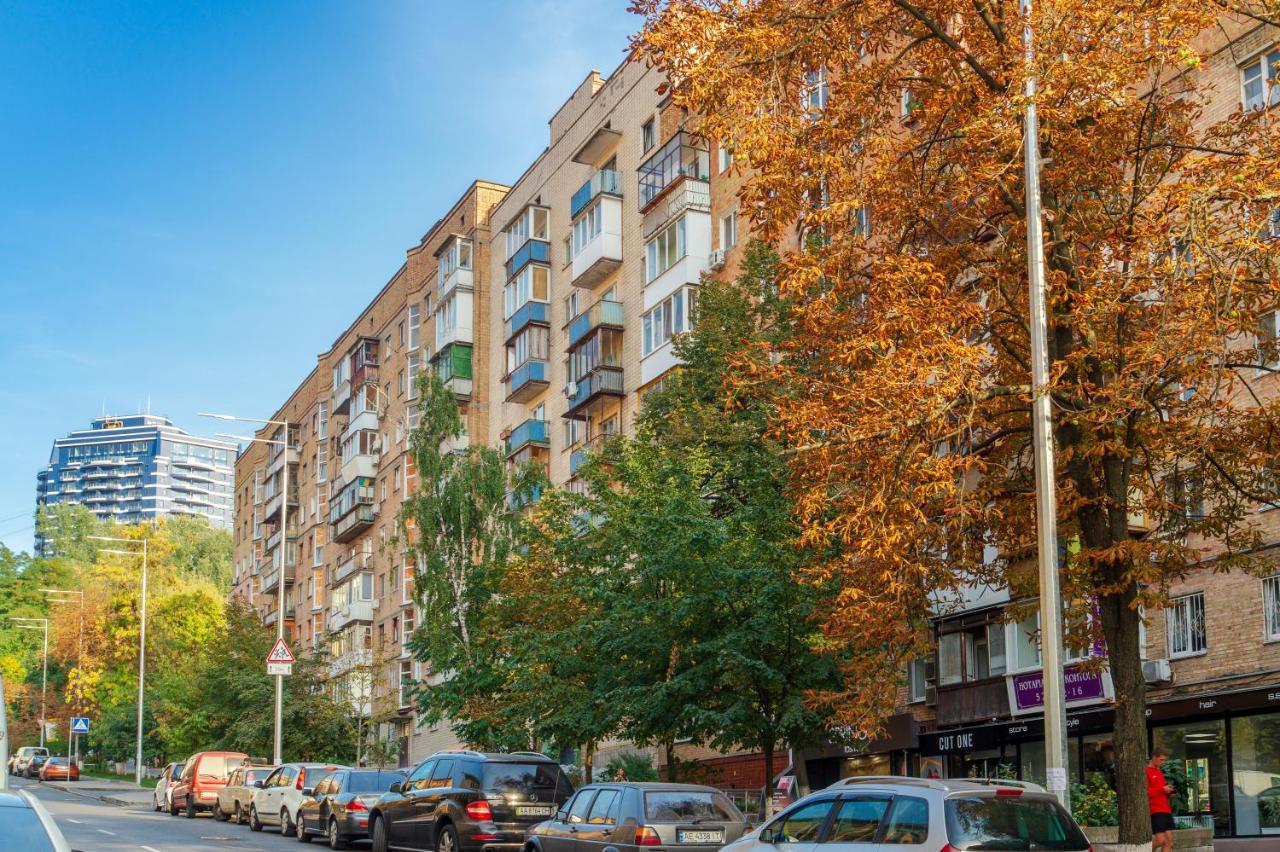 Квартира По Улице Федорова 1 เคียฟ ภายนอก รูปภาพ